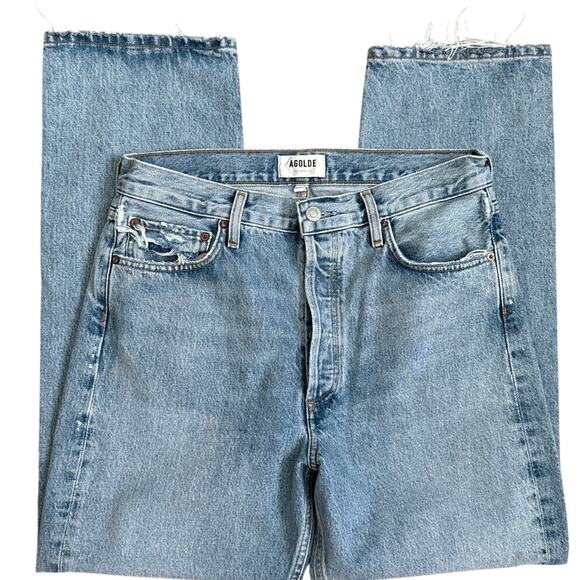 AGOLDE 90's Mid Rise Loose Fit Jeans Snapshot Size 28 - Picture 8 of 11